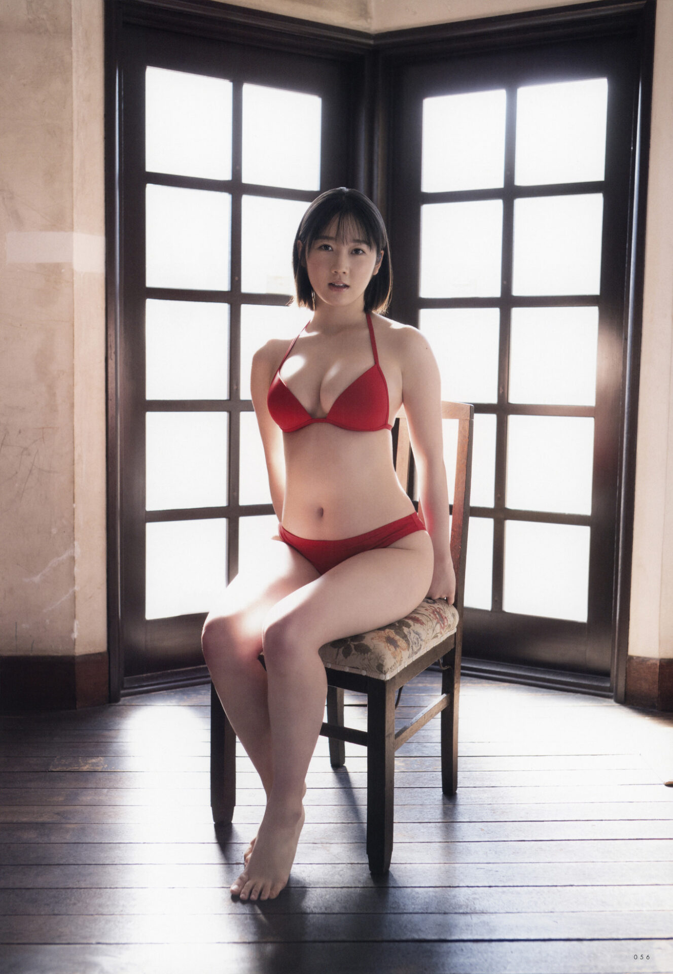 imouto miina tsubaki  redbikini 05" STU48の甲斐心愛 水着画像「13枚」 | 水着グラビア
